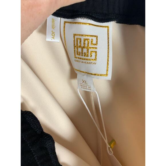 EMILY MCCARTHY TEDDY CROP TROUSER - BLACK SAND NWT - Picture 4 of 9